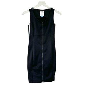 Adidas x Jeremy Scott Three Stripe Zipper Sleeveless Mini Dress Size S